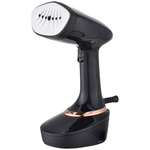 Parownica do pionowego prasowania ubrań, czarna ze srebrnym panelem, pojemność 400ml, Klausberg, KB-7777