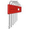 Zestaw 6 kluczy imbusowych z kulką 1,5-5 mm w uchwycie PB Swiss Tools 212.H-5