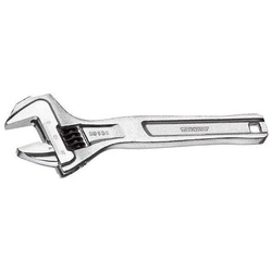 Klucz płaski jednostronny, nastawny,niklowany z dodatk. powierzchnią do pobijania 305mm GEDORE