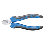 Szczypce tnące boczne chromowane 140 mm, model szwedzki, rękojeści 2K, Gedore 8314-140 JC, 6742730