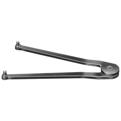 Klucz do nakręt.z otwor. czolowymi nastawny 7-40mm/1,5mm z czopem AMF