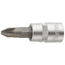 Nasadka wkrętakowa 1/4'' do śrub PZ 2 FORTIS