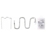 Klamry kształt W Ø 0,8 mm 100 szt., BGS 873-7
