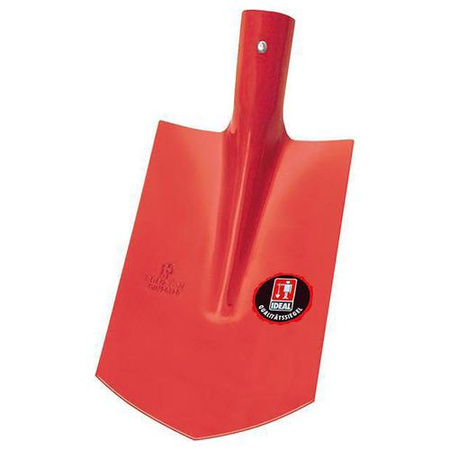 Szufla do przekopów pod przewody czerwona 160x300mm bez trzonka IDEAL