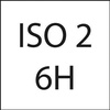 Gwintownik maszynowy DIN371 HSSE TICN, typ VG 6H,do otworów przelotowych,M8 FORMAT GT