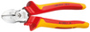Szczypce tnące boczne siłowe 180 mm z izolacją osłonową VDE, Gedore VDE 8314-180 H, 2910950
