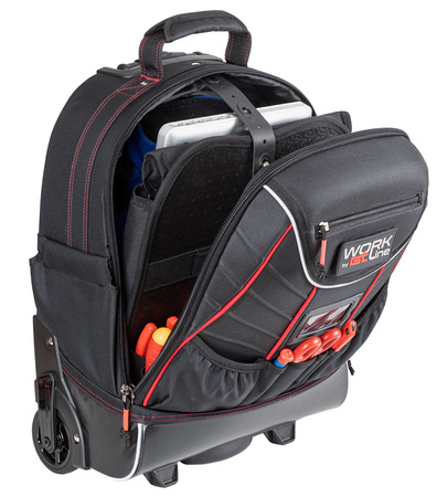 Plecak, wózek na narzędzia i laptopa z kółkami 2w1 TOOL TROLLEY 01 R GT-LINE