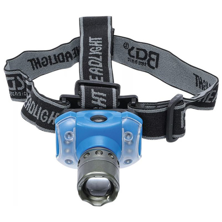 Lampa czołowa LED z funkcją fokus 3 W, BGS 85327