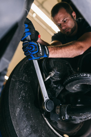 Grzechotka przełączana 3/4" (20 mm) z metalową tarczą przełączającą, długość 625 mm, Gedore 3293 U-3, 6278790