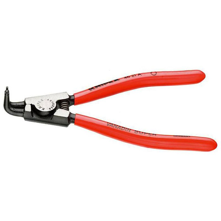 Szczypce do pierścieni osadczych sprężynujących zgięte pod kątem 90° Ø 85-140 mm KNIPEX 46 21 A41