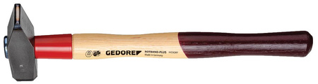 Młotek ślusarski ROTBAND-PLUS 300 g, trzonek hikorowy, Gedore 600 IH-300, 8584040