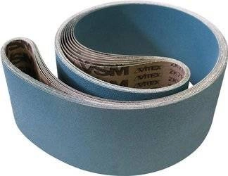 Taśma ścierna z korundem cyrkonowym 75x2000mm K80 VSM