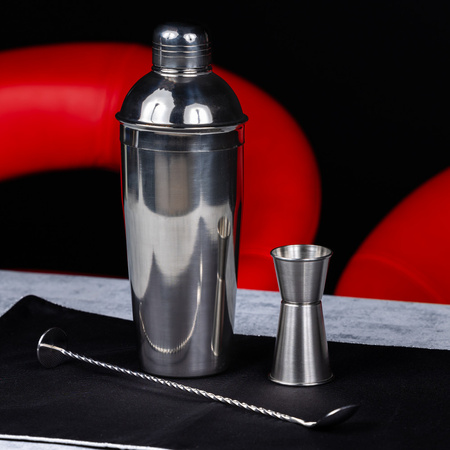 Zestaw barmański 3 elementy, stal, KINGHoff