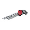 Zestaw kluczy imbusowych z końcówką kulistą Expert, 9 szt., 1.5 - 10 mm, Silverline 675323