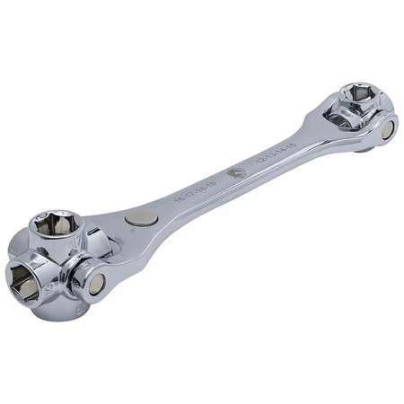 Klucz specjalny 8w1 z trzpieniem sześciokątnym 12-19 mm, BGS Diy 7075