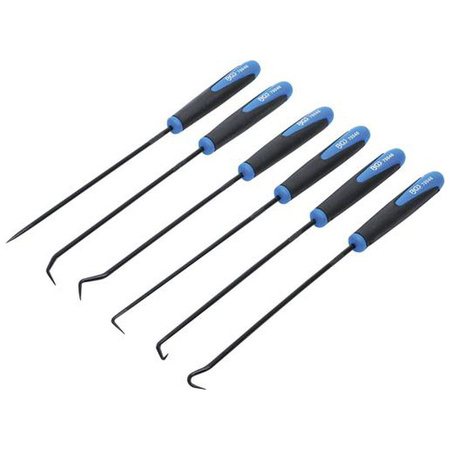 Zestaw haczyków montażowych 245 mm 6 szt. (70046) BGS