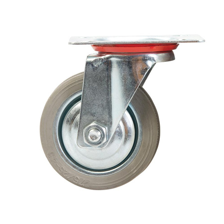 Kółko skrętne gumowe, 75 mm 50 kg, Fixman 234808