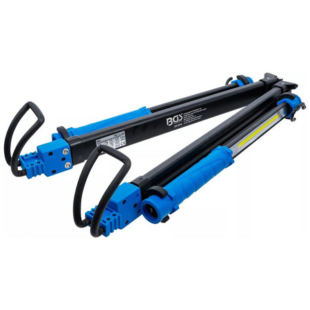 Lampa na maskę silnika COB-LED z akumulatorem i mocowaniem rozporowym 2 lampy robocze COB-LED, BGS 85306