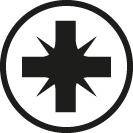 Bit krzyżakowy Pozidriv PZ1 x 25 mm ciągliwo-twardy 855/1 Z Wera