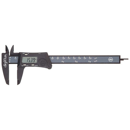 Suwmiarka cyfrowa digiMax 150 mm / 0,01 mm z głębokościomierzem Wiha