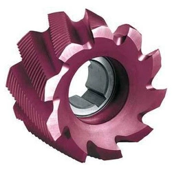 Frez walcowo-czołowy DIN1880 HSSCo8 TiALN, typ HR 80x45mm FORMAT