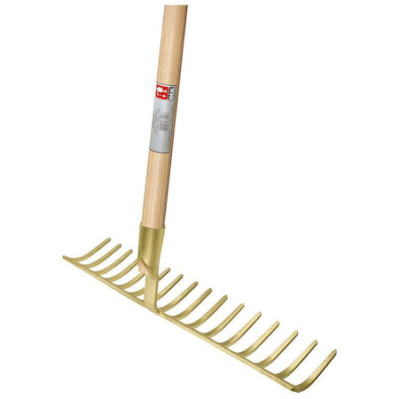 Grabie uniwersalne 14 zębów szer. 455mm trzonek drewniany 180cm IDEAL