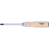 Wkrętak krzyżakowy Phillips PH1 x 80 mm z drewnianą rękojeścią FORMAT