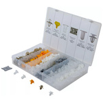 Zestaw zatrzasków do samochodów dla Renault 300 szt., BGS 9048