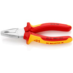 Szczypce uniwersalne z rękojeściami izolowanymi 160 mm KNIPEX 03 06 160