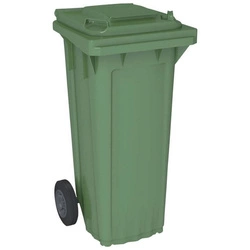 Pojemnik kosz na śmieci odpady WAVE 80L zielony