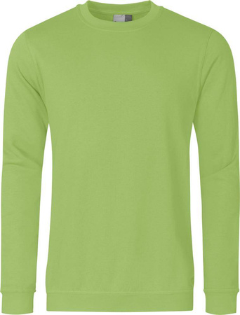 Bluza basic bez kaptura bawełniana XXL zielona