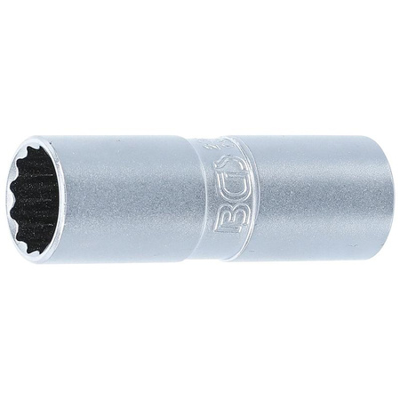 Nasadka do świec zapłonowych 16 mm z uchwytem gumowym, napęd dwunastokątny 12,5 mm (1/2"), BGS 2385
