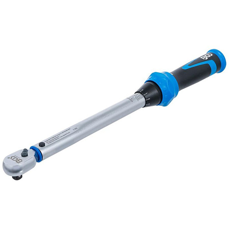 Klucz dynamometryczny z grzechotką dwukierunkową 10 mm (3/8") 20-120 Nm, BGS 7182