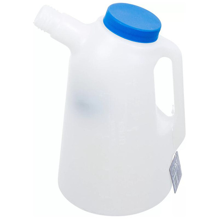 Pojemnik do wlewania z elastycznym króćcem zasysającym i pokrywką 2 l, BGS 9939