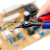 Precyzyjne szczypce Electronic Super Knips z ostrzami hartowanymi indukcyjnie z rękojeściami wielokomponentowymi 125 mm KNIPEX 78 61 125
