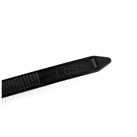 Opaska zaciskowa nylonowa czarna, trytytki 4,8x370mm BN-N INDEX 100 szt.