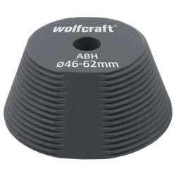 Adapter do powiększania otworów do otwornic, Ø 46–62mm WOLFCRAFT