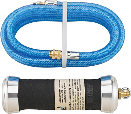 Pęcherz odcinający, aluminiowy korpus przyłączeniowy Średnica 65-100mm