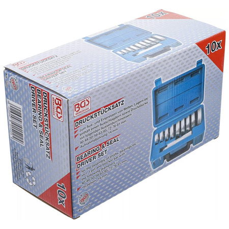 Zestaw uniwersalnych ściągaczy do łożysk i tulei 10 szt., BGS 1522