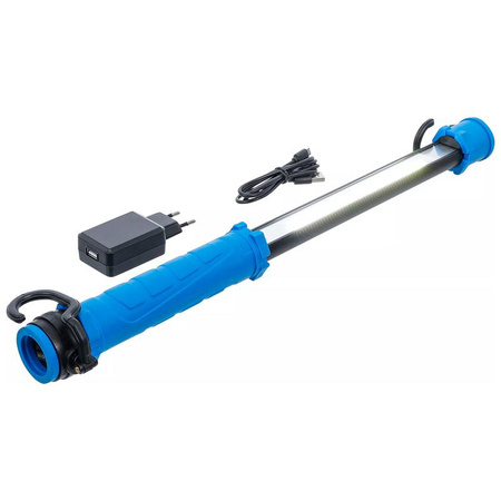 Lampa ręczna warsztatowa LED COB z haczykiem do BGS 85306, BGS 85306-1