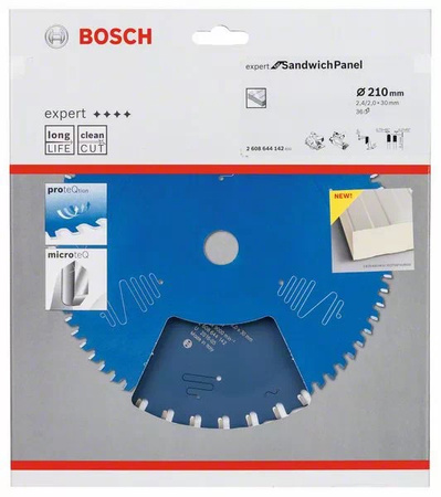 Tarcza pilarska Expert for Sandwich Panel 210 x 30 mm (2608644142) BOSCH