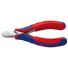Szczypce tnące boczne dla elektroników,główka okrągla ze skosem 115mm KNIPEX