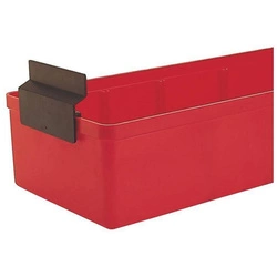 Ogranicznik wysuwu do skrzynki do regalu