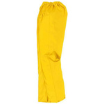 Spodnie nieprzemakalne robocze przeciwdeszczowe L żółte