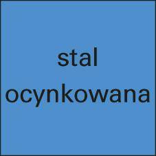 Nitonakrętki stalowe, ocynk,łeb płasko-okrągly M5x7x11,5mm GESIPA