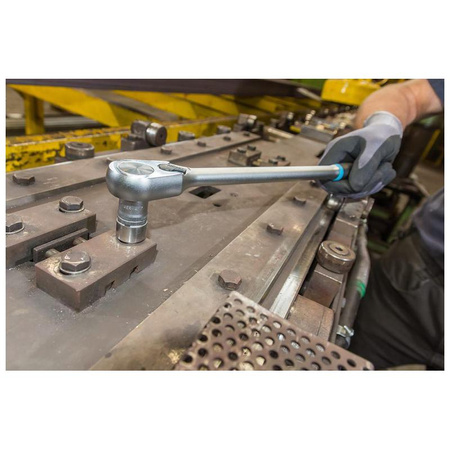 Grzechotka dwukierunkowa 1/2", drobne uzębienie HiPer, 90 zębów, długość 415 mm HAZET