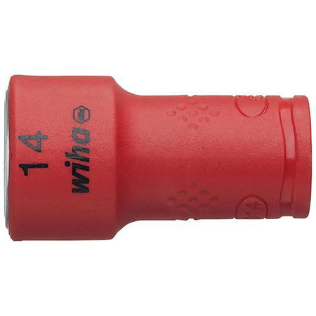 Końcówka wymienna klucza nasadowego 6-kątna 1/4" 14mm VDE Wiha