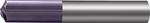 Frez do fazowania SpyroTec pełnowęglikowy 120° 10mm 5-ostrz. HA TiAlN GÜHRING