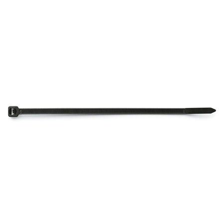 Opaska zaciskowa nylonowa czarna, trytytki 3,6x300mm BN-N INDEX 100 szt.