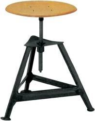 Taboret 3-nożny z regulacją wysokości siedziska